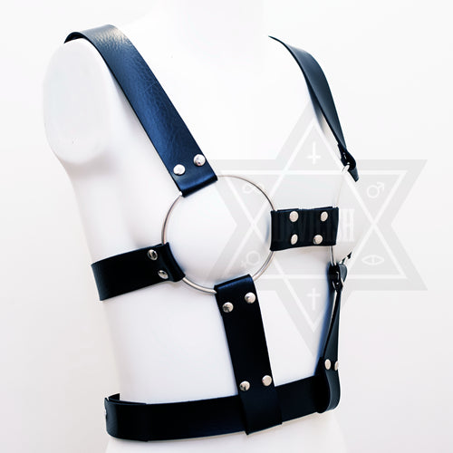 Bondage doll harness