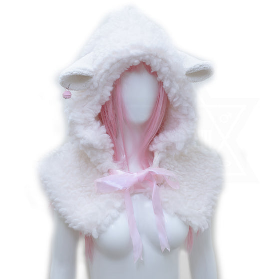 Sweet baby hooded neckwarmer