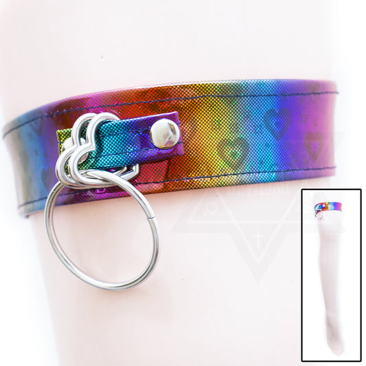 Heart beam garter