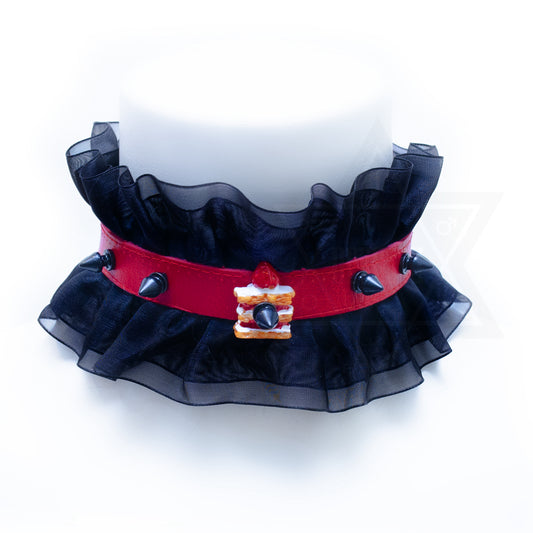 Gothic tea party choker