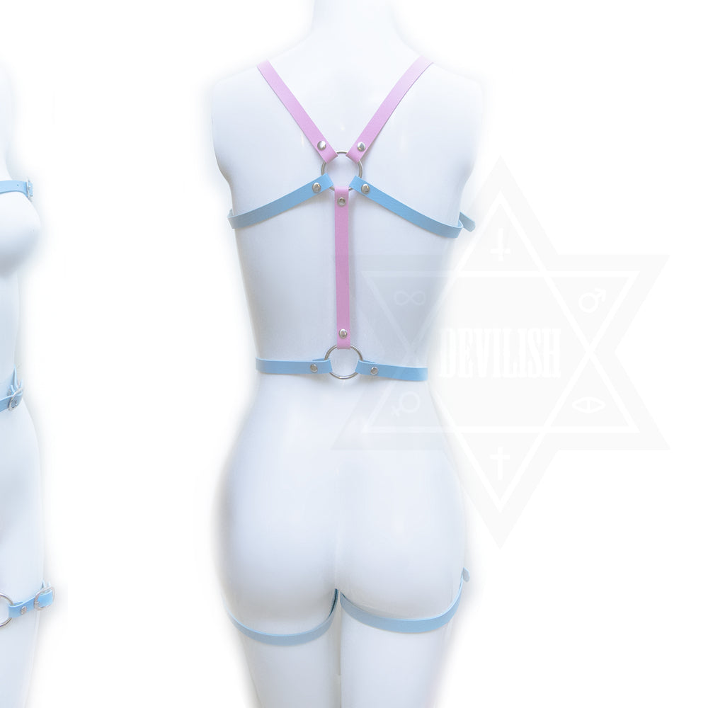 Lovely heart body harness*