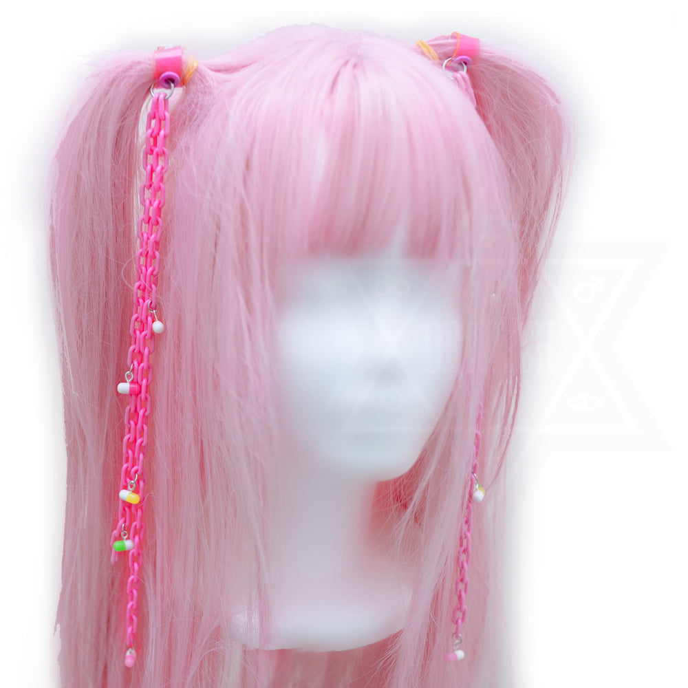 Happy Pills hair accessory*