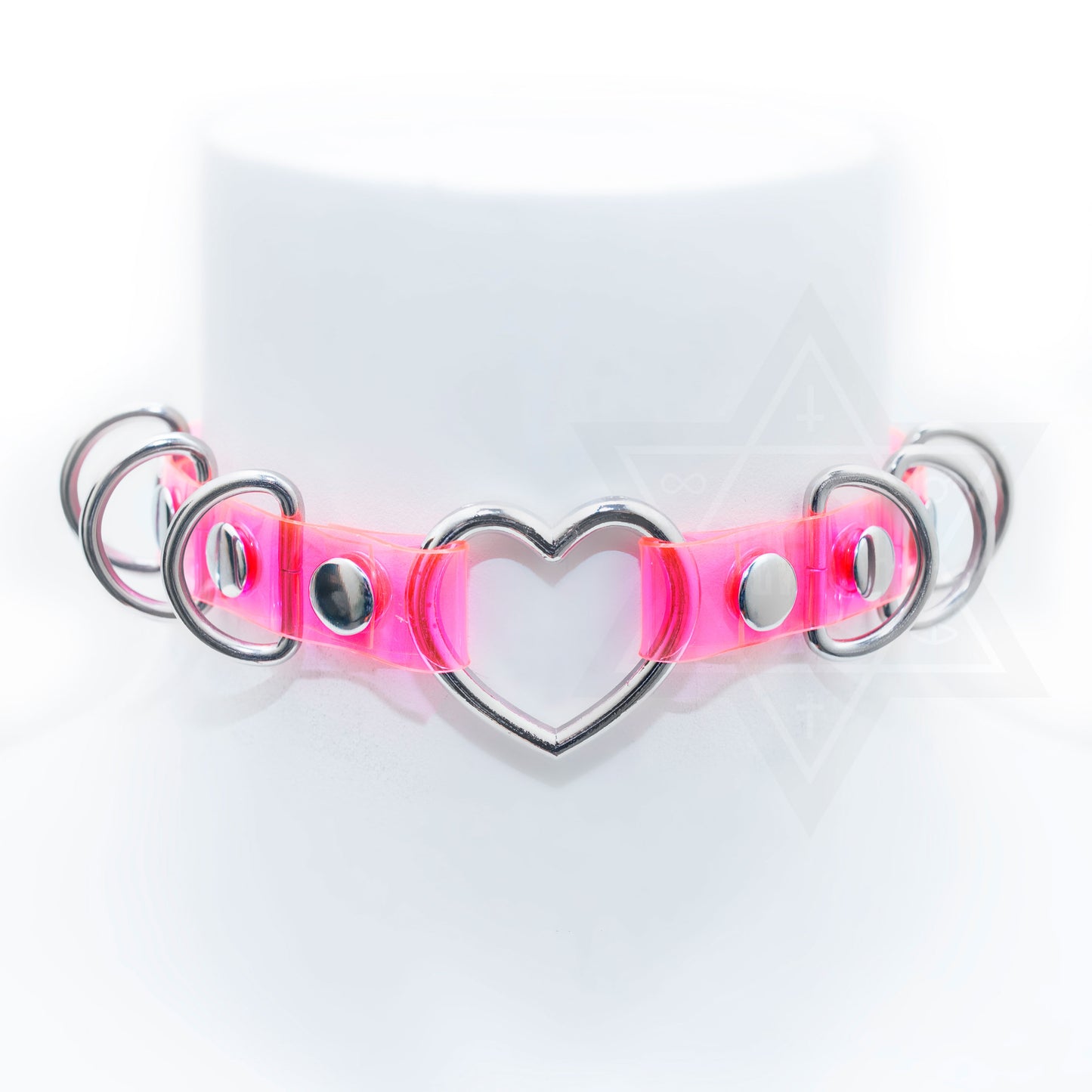 Jelly heart choker