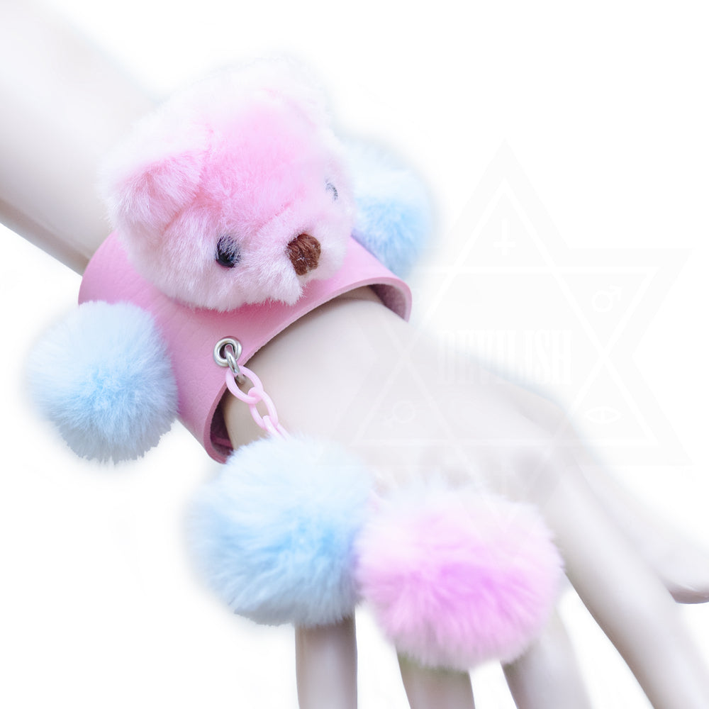 Pastel bear bangle