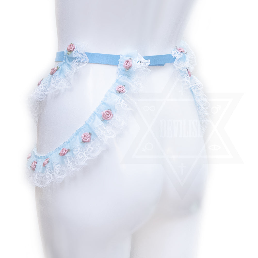 Angel gaze garter belt