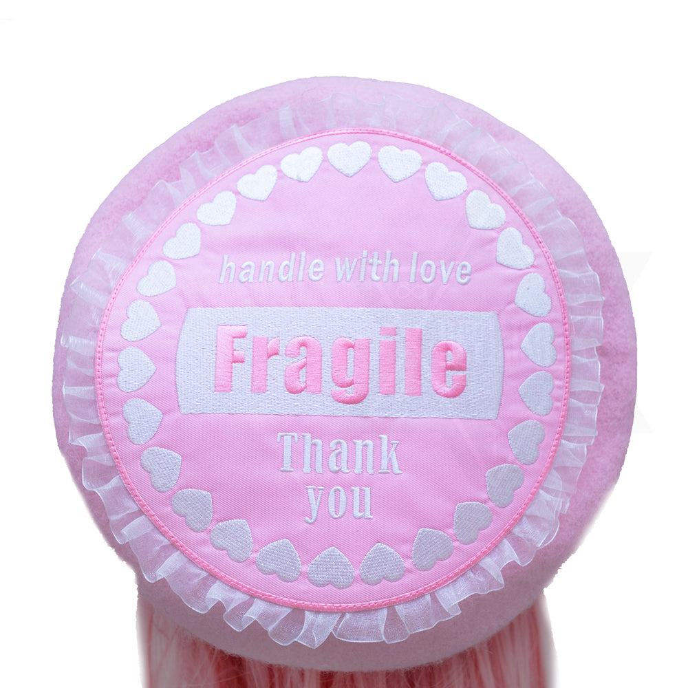 Fragile heart beret