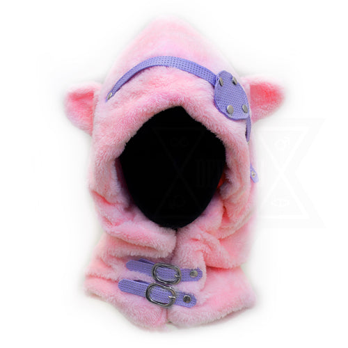 Devilish bear hat(pink)