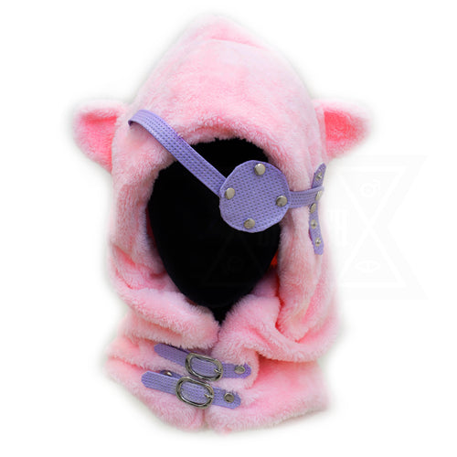 Devilish bear hat(pink)