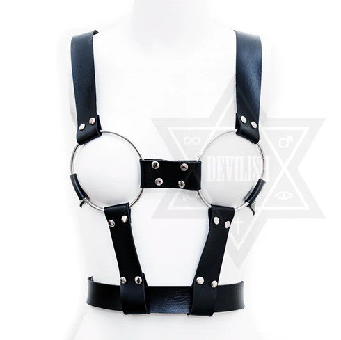 Bondage doll harness