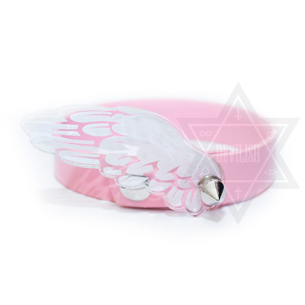 Fallen angel ankle cuff(Purple,Pink,Blue,Black)