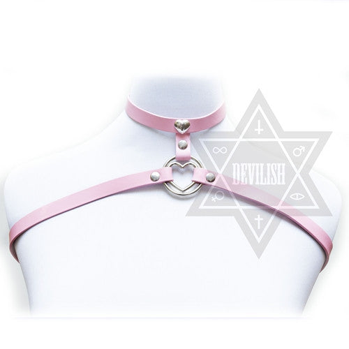 Lovely heart harness