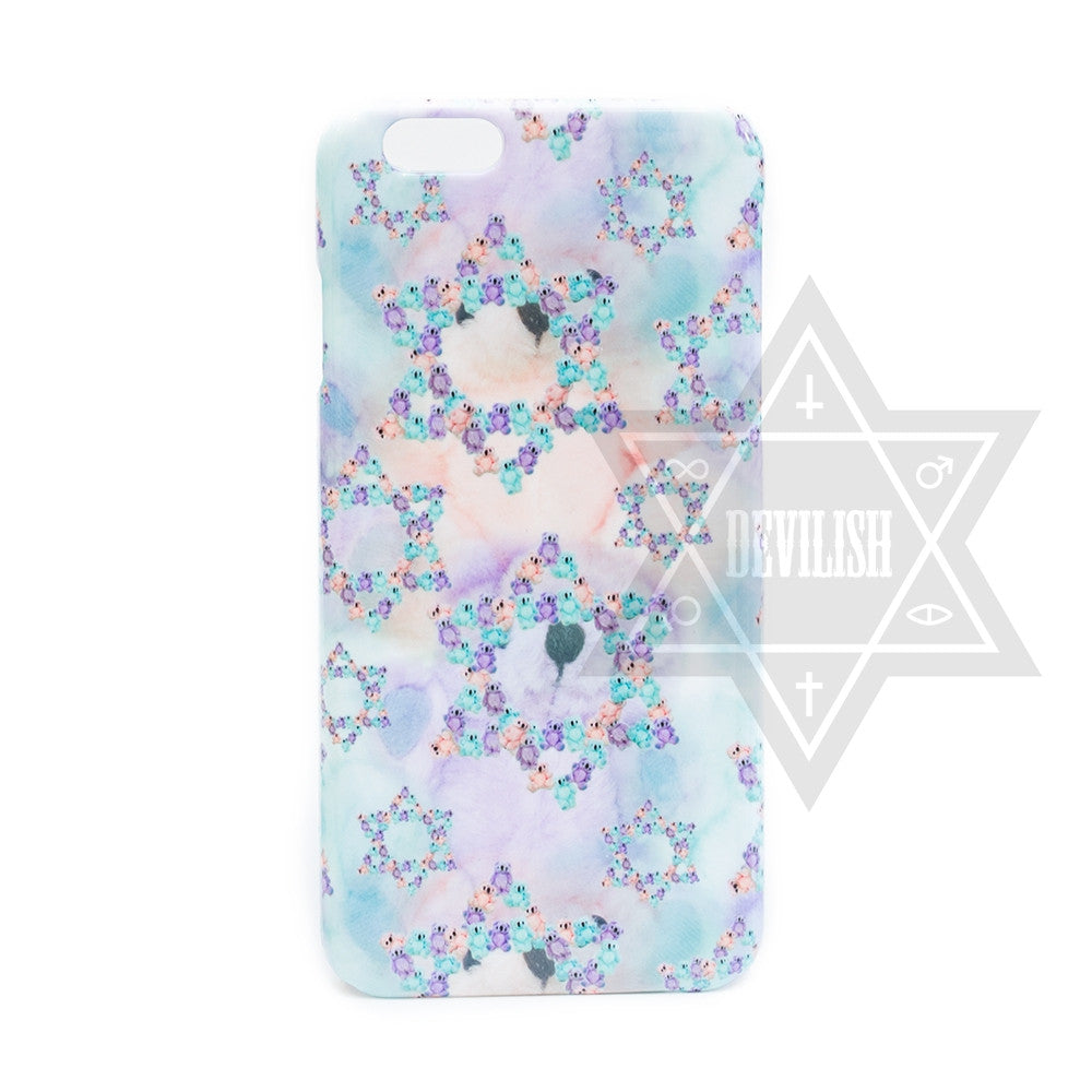 Pastel bear phone case