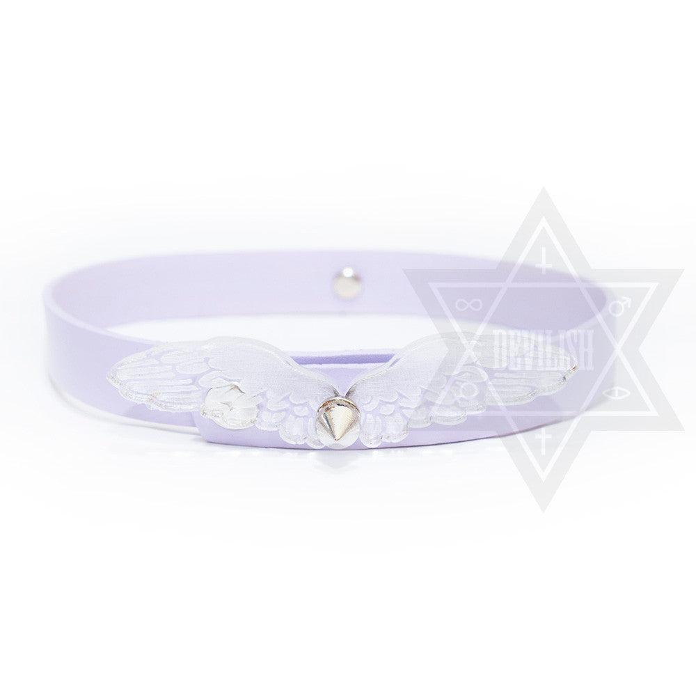 Fallen angel Choker(Purple,Black)