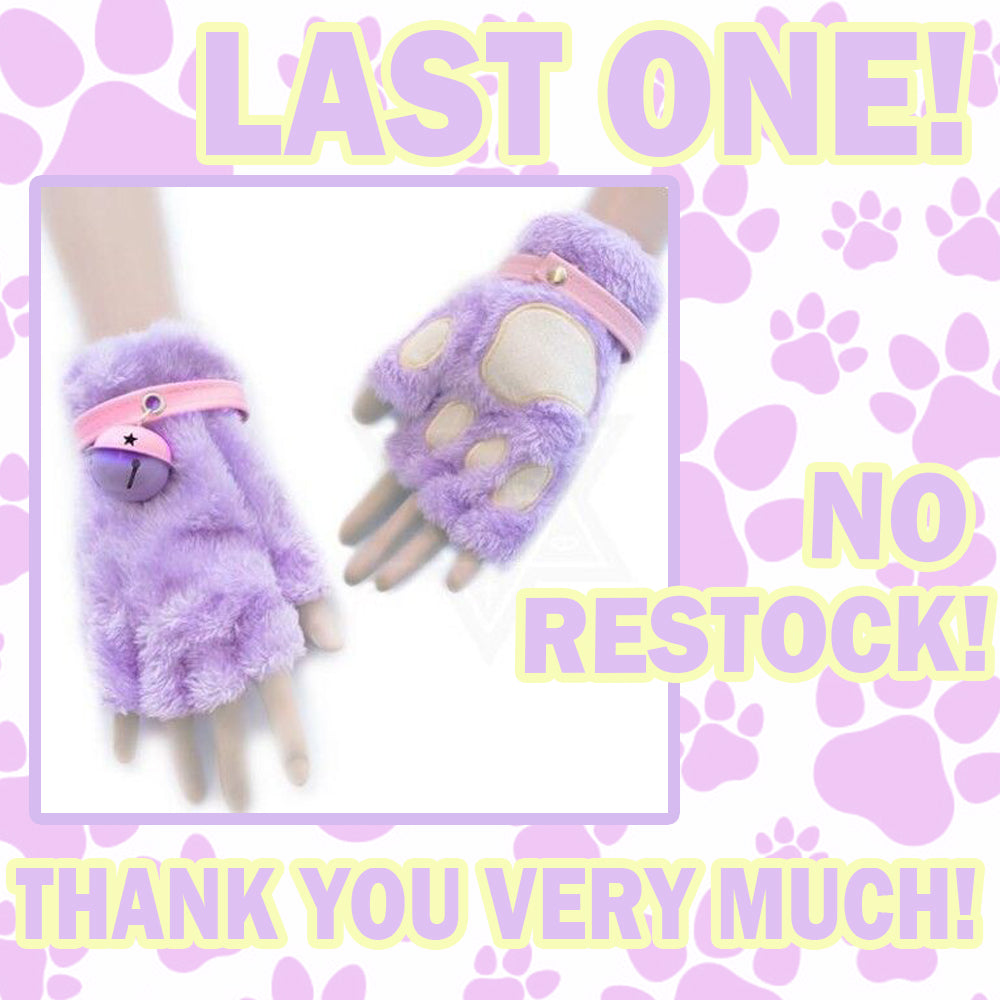 Cosmic kitty gloves