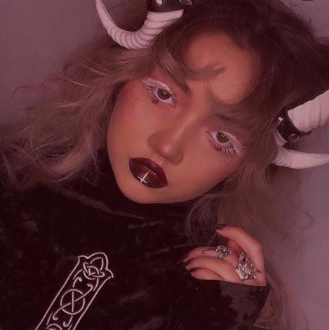 Bondage horns headpiece*