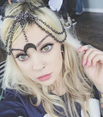 Luna headpiece*