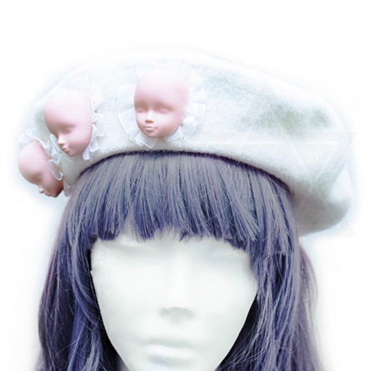 Evil doll beret*