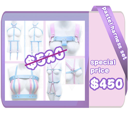 pastel harness set