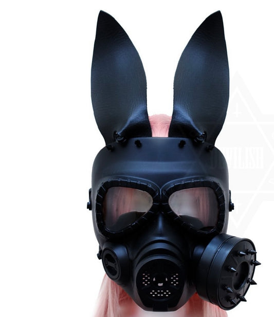 Black rabbit gas mask*